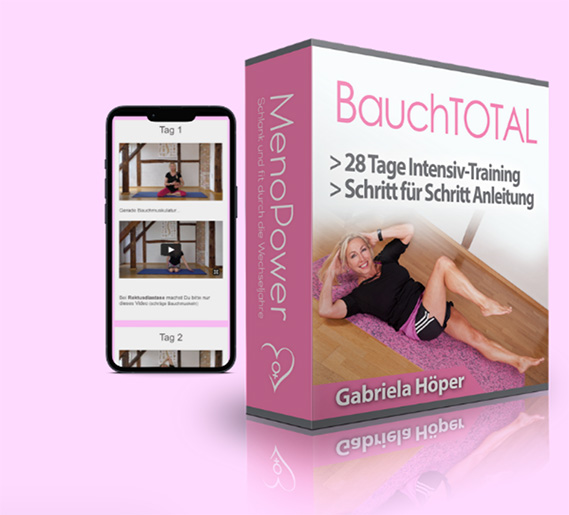 Bauchtraining und Rückenkurs online ist effektiv auch für zuhause